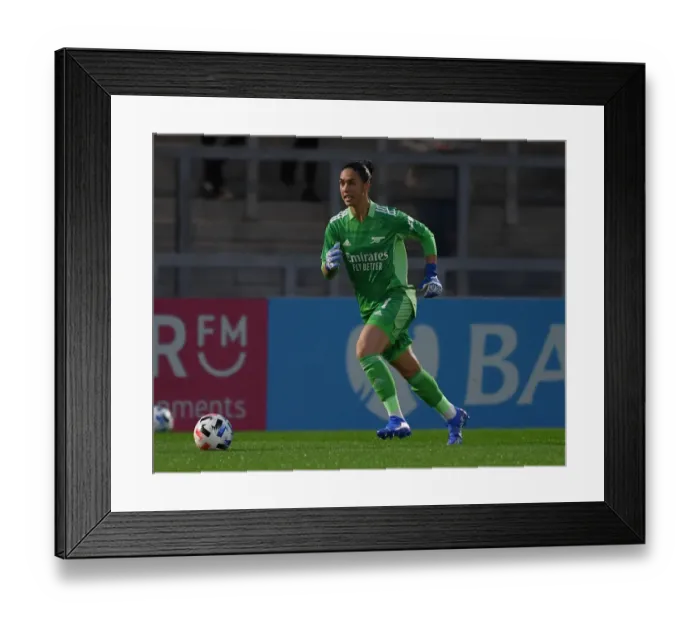 Framed Print : Arsenal Women vs Slavia Prague: Battle in the UEFA Women's Champions League at Meadow Park Framed Print : Arsenal Women vs Slavia Prague: Battle in the UEFA Women's Champions League at Meadow Park