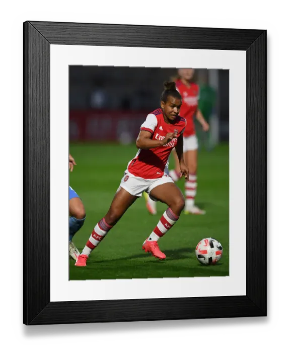 Framed Print : Arsenal Women vs Slavia Prague: UEFA Women's Champions League Showdown at Meadow Park Framed Print : Arsenal Women vs Slavia Prague: UEFA Women's Champions League Showdown at Meadow Park