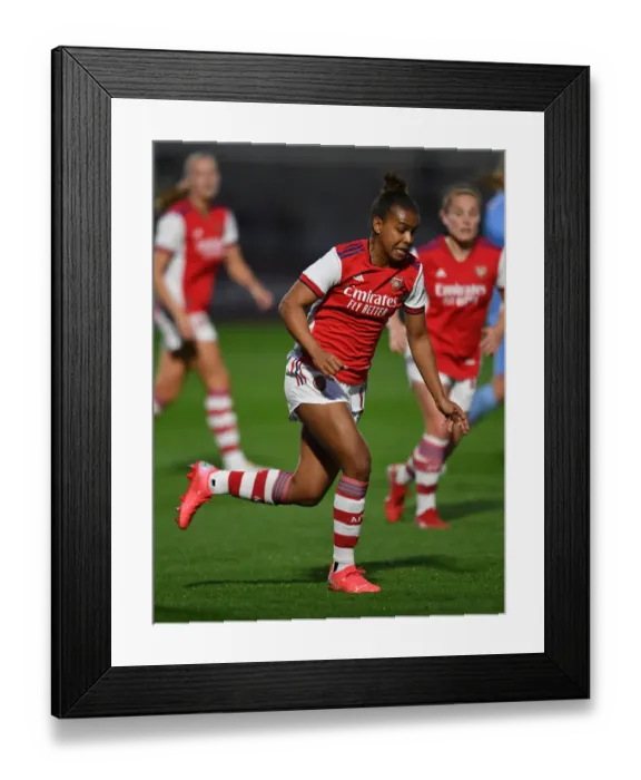 Framed Print : Arsenal Women vs Slavia Prague: UEFA Women's Champions League Showdown at Meadow Park Framed Print : Arsenal Women vs Slavia Prague: UEFA Women's Champions League Showdown at Meadow Park