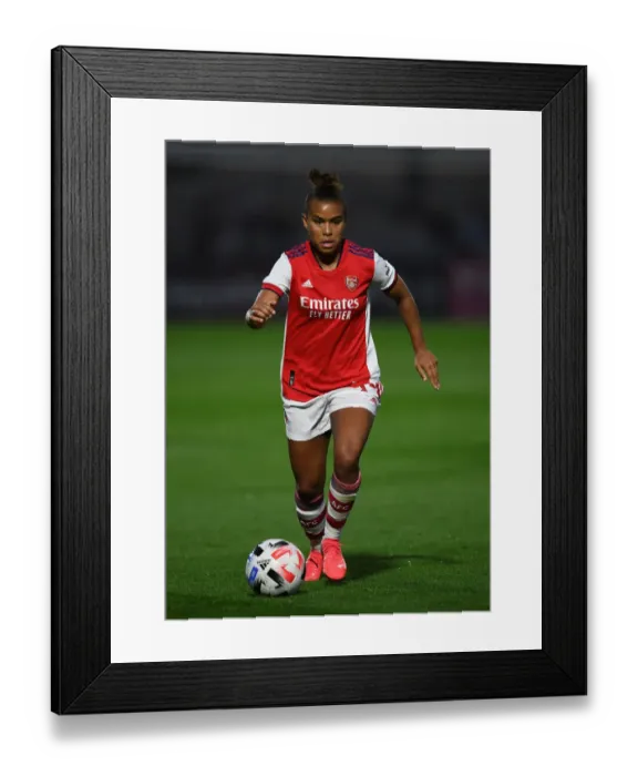 Framed Print : Arsenal Women vs Slavia Prague: UEFA Women's Champions League Showdown at Meadow Park