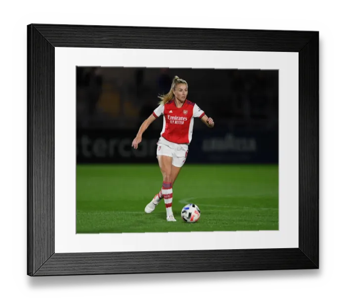 Framed Print : Arsenal Women vs Slavia Prague: UEFA Women's Champions League Showdown at Meadow Park