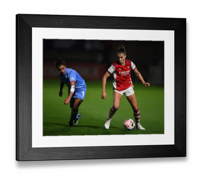 Framed Print : Arsenal vs Slavia Prague: Battle in the UEFA Women's Champions League Framed Print : Arsenal vs Slavia Prague: Battle in the UEFA Women's Champions League