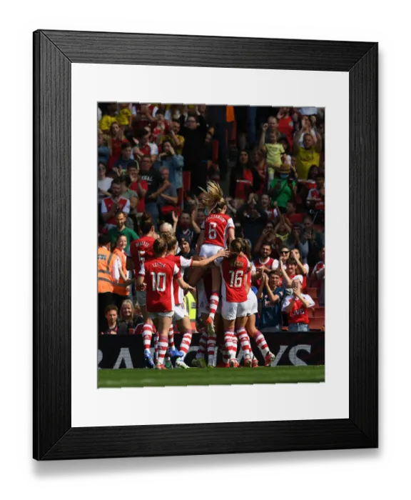 Framed Print : Arsenal Women's Glory: Beth Mead Scores the Second Goal Against Chelsea in FA WSL Framed Print : Arsenal Women's Glory: Beth Mead Scores the Second Goal Against Chelsea in FA WSL