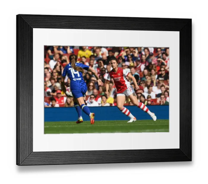 Framed Print : Arsenal Women vs. Chelsea Women: FA WSL Showdown at Emirates Stadium (2021-22) Framed Print : Arsenal Women vs. Chelsea Women: FA WSL Showdown at Emirates Stadium (2021-22)