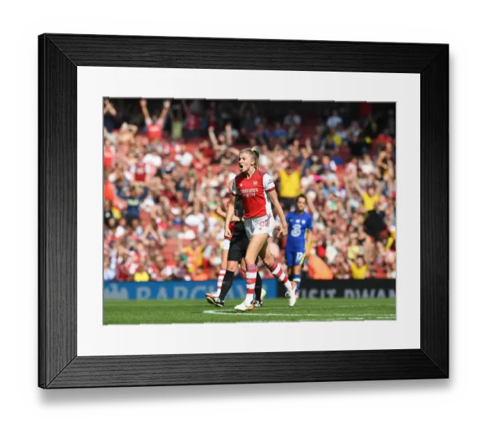 Framed Print : Arsenal Women's Super League Victory: Leah Williamson and Team Celebrate Defeating Chelsea Framed Print : Arsenal Women's Super League Victory: Leah Williamson and Team Celebrate Defeating Chelsea