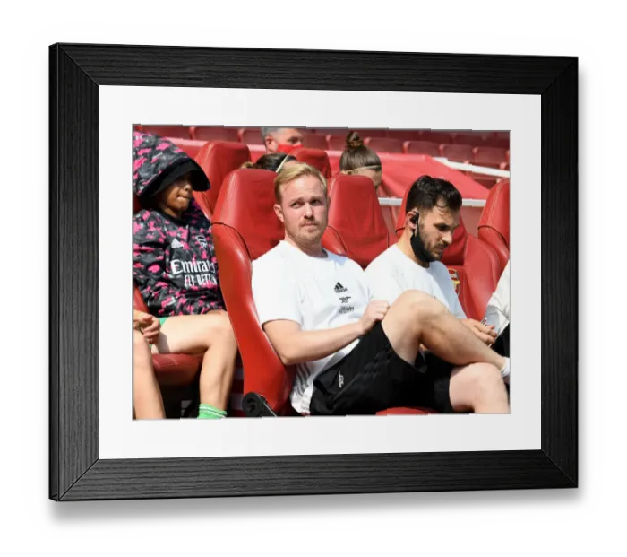 Framed Print : Arsenal Women vs Chelsea Women: Jonas Eidevall's Emirates Stadium Debut (FA WSL 2021-22)