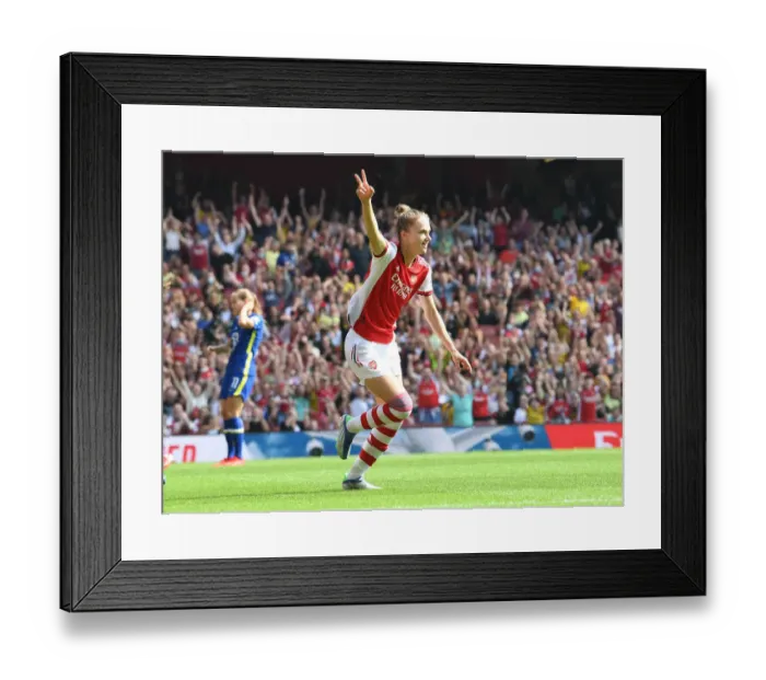 Framed Print : Arsenal's Vivianne Miedema Scores First Goal of 2021-22 FA WSL Season Against Chelsea Framed Print : Arsenal's Vivianne Miedema Scores First Goal of 2021-22 FA WSL Season Against Chelsea