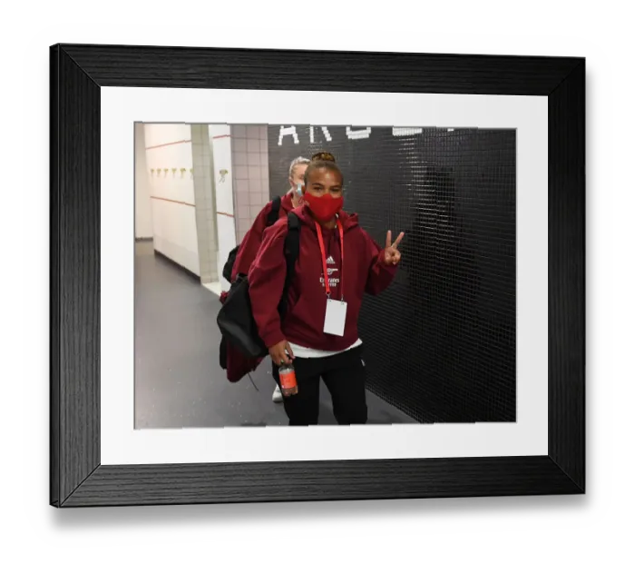Framed Print : Nikita Parris Gears Up for Arsenal Women vs Chelsea Women Clash at Emirates Stadium Framed Print : Nikita Parris Gears Up for Arsenal Women vs Chelsea Women Clash at Emirates Stadium
