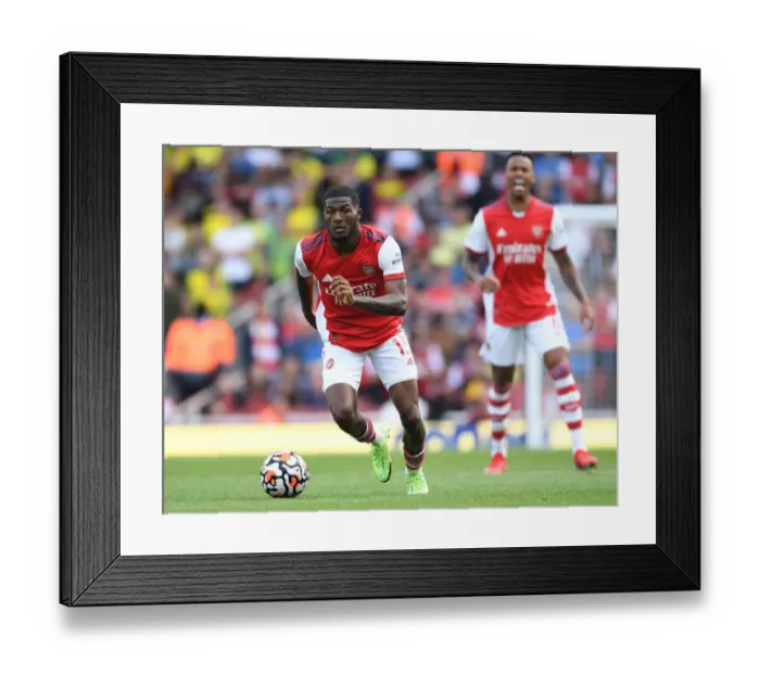 Framed Print : Arsenal vs Norwich City: Maitland-Niles in Action at Emirates Stadium (2021-22) Framed Print : Arsenal vs Norwich City: Maitland-Niles in Action at Emirates Stadium (2021-22)
