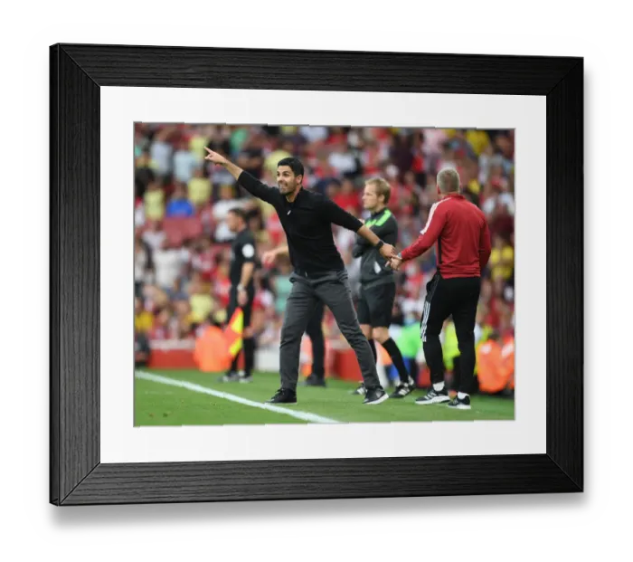 Framed Print : Mikel Arteta Leads Arsenal Against Norwich City in Premier League Showdown Framed Print : Mikel Arteta Leads Arsenal Against Norwich City in Premier League Showdown