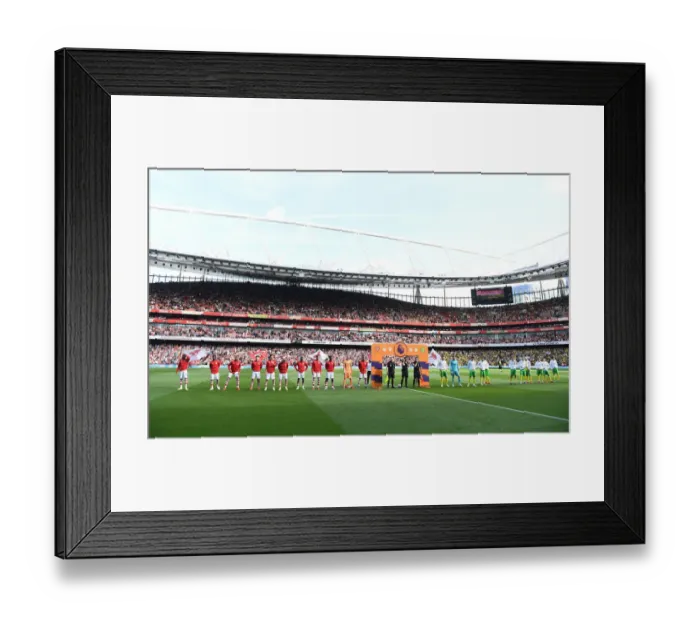 Framed Print : Arsenal vs Norwich City: Premier League Showdown at Emirates Stadium