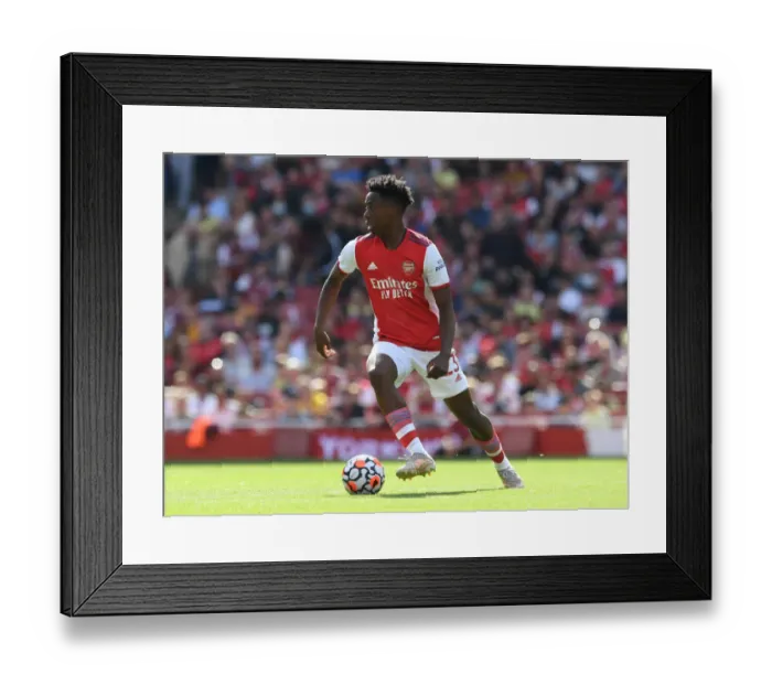 Framed Print : Arsenal's Albert Sambi Lokonga in Action against Norwich City (2021-22)