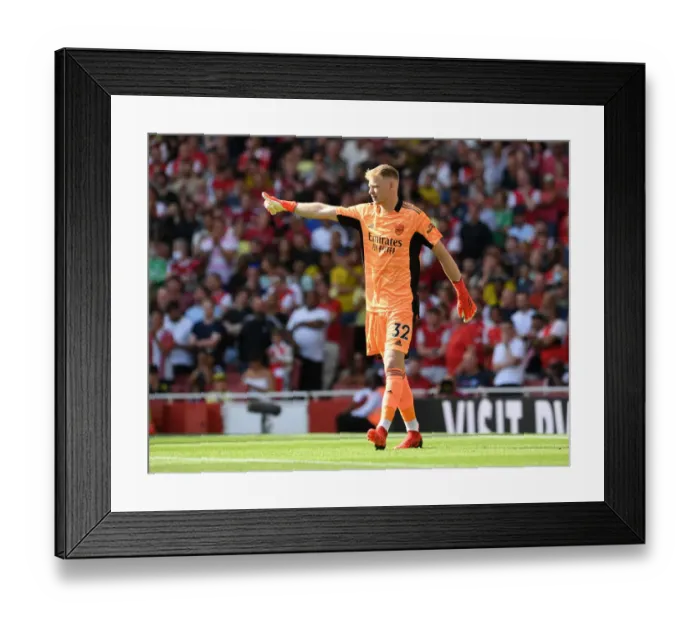 Framed Print : Arsenal's Aaron Ramsdale Makes Debut: Arsenal vs Norwich City (2021-22) - Emirates Stadium Framed Print : Arsenal's Aaron Ramsdale Makes Debut: Arsenal vs Norwich City (2021-22) - Emirates Stadium