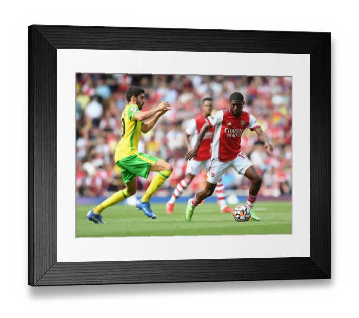 Framed Print : Arsenal vs Norwich City: Maitland-Niles vs Lees-Melou Clash in Premier League Showdown Framed Print : Arsenal vs Norwich City: Maitland-Niles vs Lees-Melou Clash in Premier League Showdown