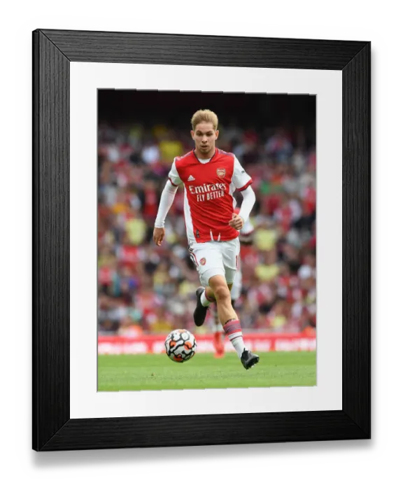 Framed Print : Emile Smith Rowe Shines: Arsenal's Dominant Display Against Norwich City