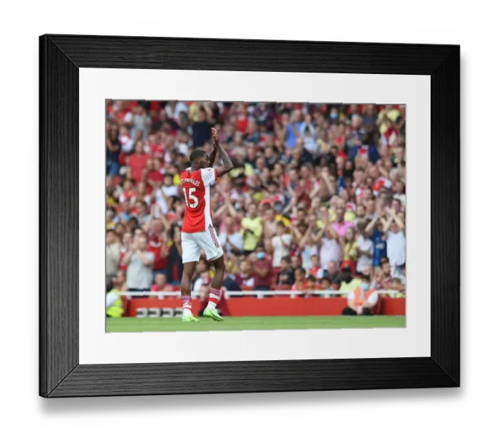 Framed Print : Arsenal vs Norwich City: Ainsley Maitland-Niles in Action at the Emirates Stadium (2021-22) Framed Print : Arsenal vs Norwich City: Ainsley Maitland-Niles in Action at the Emirates Stadium (2021-22)