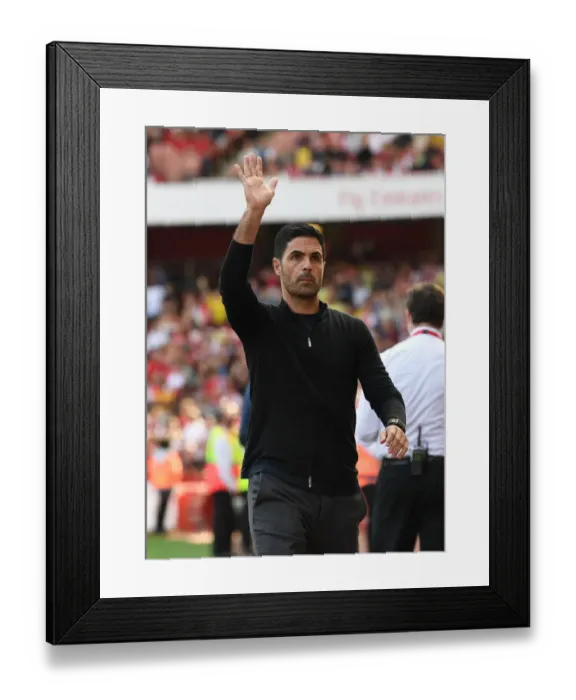 Framed Print : Mikel Arteta: Arsenal Manager Gears Up for Arsenal vs. Norwich City (Premier League 2021-22) Framed Print : Mikel Arteta: Arsenal Manager Gears Up for Arsenal vs. Norwich City (Premier League 2021-22)