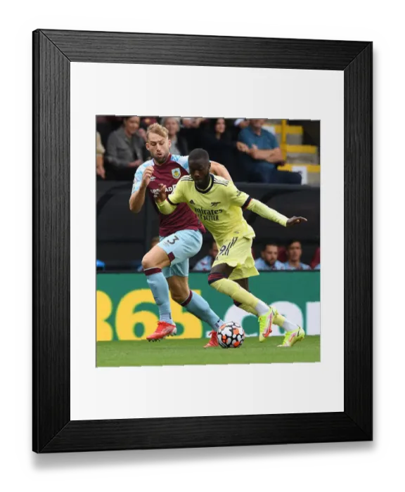 Framed Print : Premier League Showdown: Arsenal vs Burnley at Turf Moor (September 2021) Framed Print : Premier League Showdown: Arsenal vs Burnley at Turf Moor (September 2021)