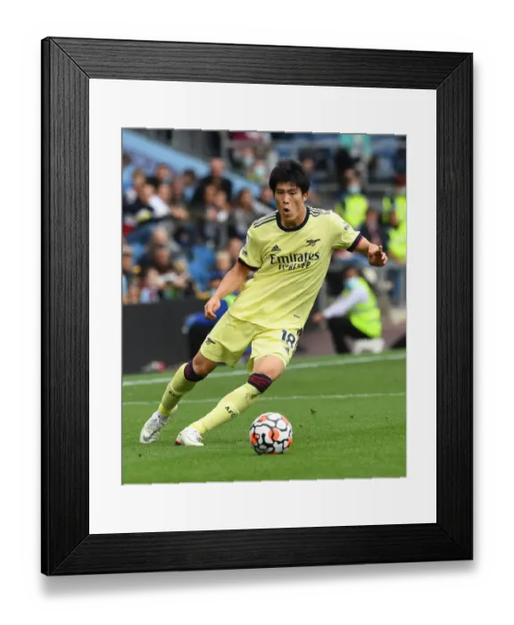 Framed Print : Burnley vs Arsenal: Premier League Clash (2021-22)