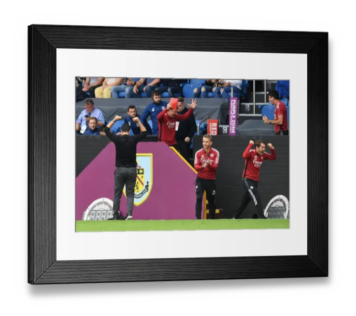 Framed Print : Premier League Showdown: Arsenal vs Burnley at Turf Moor (September 2021) Framed Print : Premier League Showdown: Arsenal vs Burnley at Turf Moor (September 2021)