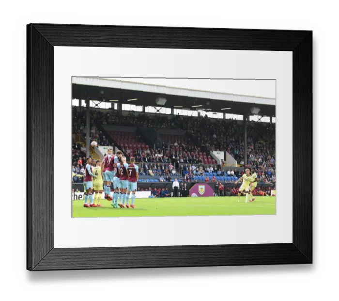 Framed Print : Martin Odegaard Scores the Winner: Arsenal Triumphs at Burnley - Premier League 2021-22