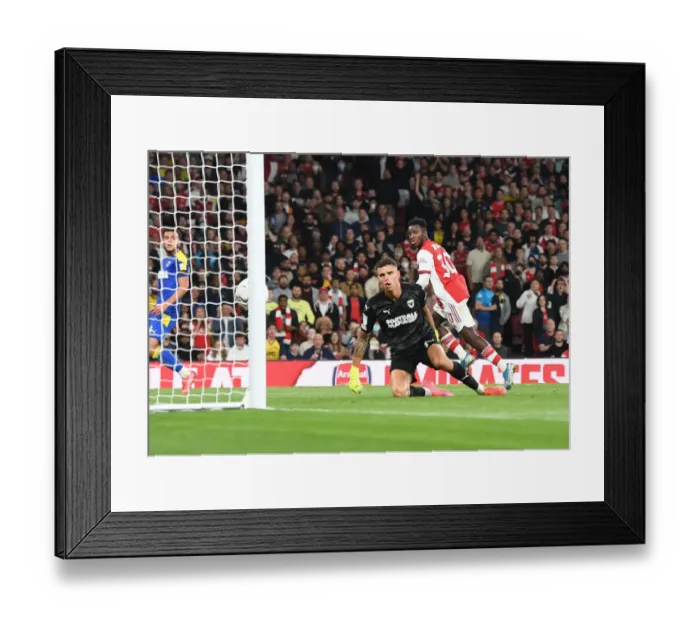 Framed Print : Arsenal Thrash AFC Wimbledon: Eddie Nketiah Scores Hat-trick in Carabao Cup Third Round Framed Print : Arsenal Thrash AFC Wimbledon: Eddie Nketiah Scores Hat-trick in Carabao Cup Third Round