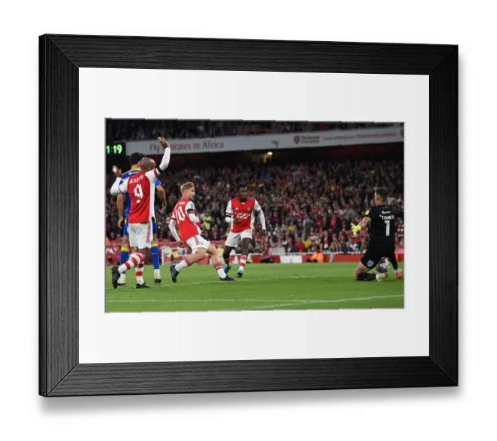 Framed Print : Emile Smith Rowe Scores Arsenal's Second Goal in Carabao Cup Victory over AFC Wimbledon Framed Print : Emile Smith Rowe Scores Arsenal's Second Goal in Carabao Cup Victory over AFC Wimbledon