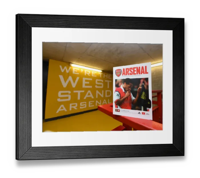 Framed Print : Arsenal vs AFC Wimbledon: Carabao Cup Third Round at Emirates Stadium Framed Print : Arsenal vs AFC Wimbledon: Carabao Cup Third Round at Emirates Stadium