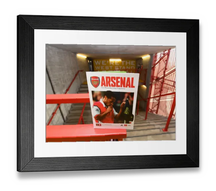 Framed Print : Arsenal vs AFC Wimbledon: Carabao Cup Third Round at Emirates Stadium