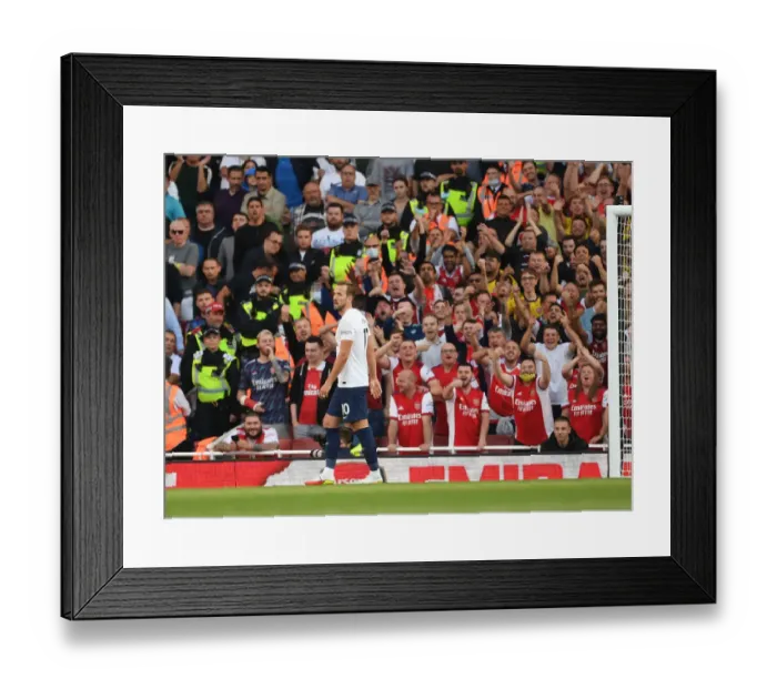 Framed Print : London Derby: Arsenal vs. Tottenham - The Premier League Rivalry (2021-22)