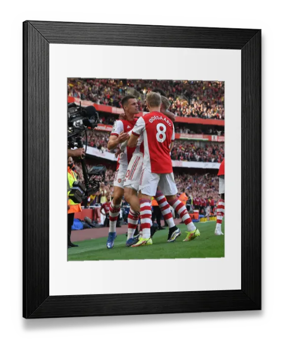 Framed Print : Emile Smith Rowe Scores Thrilling First Arsenal Goal Against Rival Tottenham Hotspur in 2021-22 Premier League Framed Print : Emile Smith Rowe Scores Thrilling First Arsenal Goal Against Rival Tottenham Hotspur in 2021-22 Premier League