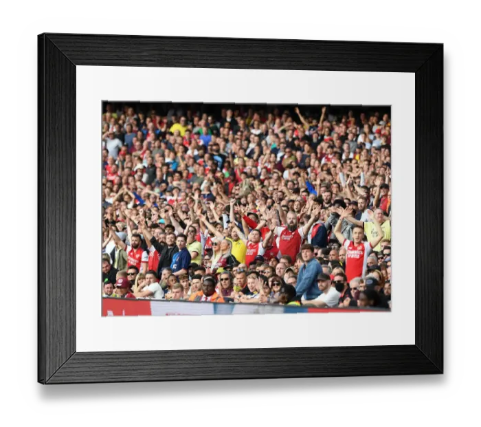 Framed Print : Arsenal vs. Tottenham: Intense Rivalry in the Premier League