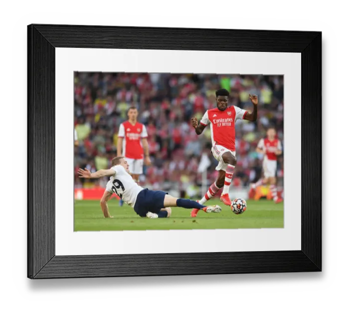 Framed Print : Partey vs. Skipp: A Premier League Rivalry Ignites - Arsenal vs. Tottenham Showdown Framed Print : Partey vs. Skipp: A Premier League Rivalry Ignites - Arsenal vs. Tottenham Showdown