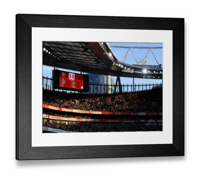 Framed Print : Arsenal vs. Tottenham: 2021-22 Premier League Showdown at Emirates Stadium Framed Print : Arsenal vs. Tottenham: 2021-22 Premier League Showdown at Emirates Stadium