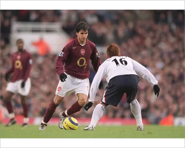 Cesc Fabregas (Arsenal) Hidetoshi Nakata (Bolton). Arsenal 1: 1 Bolton Wanderers