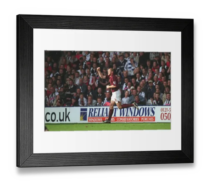 Framed Print : Senderos's Thrilling Goal: Arsenal's 2-1 Victory Over West Bromwich Albion, FA Premier League, October 2005