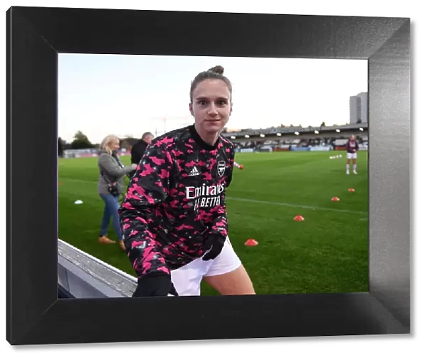 Vivianne Miedema Focused and Ready: Arsenal Women Prepare for FA Cup Clash Against Tottenham Hotspur