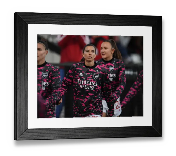 Framed Print : Tobin Heath's Focus: Arsenal Women's FA Cup Showdown vs. Tottenham Hotspur Women