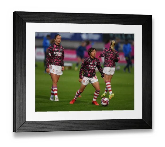 Framed Print : FA Cup Quarterfinals: Arsenal Women vs. Tottenham Hotspur Women Showdown