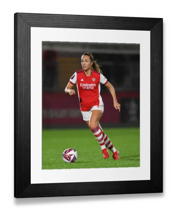Framed Print : Arsenal Women vs. Tottenham Hotspur Women: FA Cup Quarterfinals Clash