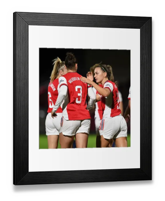 Framed Print : Arsenal Women's FA Cup Victory: Lotte Wubben-Moy Scores Third Goal Against Tottenham Hotspur Women Framed Print : Arsenal Women's FA Cup Victory: Lotte Wubben-Moy Scores Third Goal Against Tottenham Hotspur Women