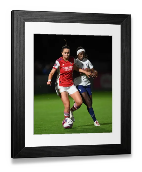 Framed Print : Arsenal Women vs. Tottenham Hotspur Women: FA Cup Quarterfinal Showdown