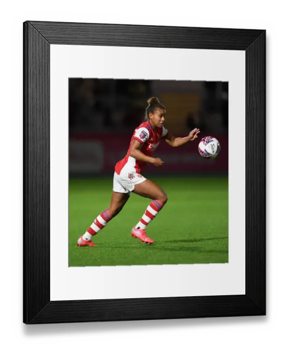 Framed Print : Arsenal Women vs. Tottenham Hotspur Women: FA Cup Quarterfinals Clash