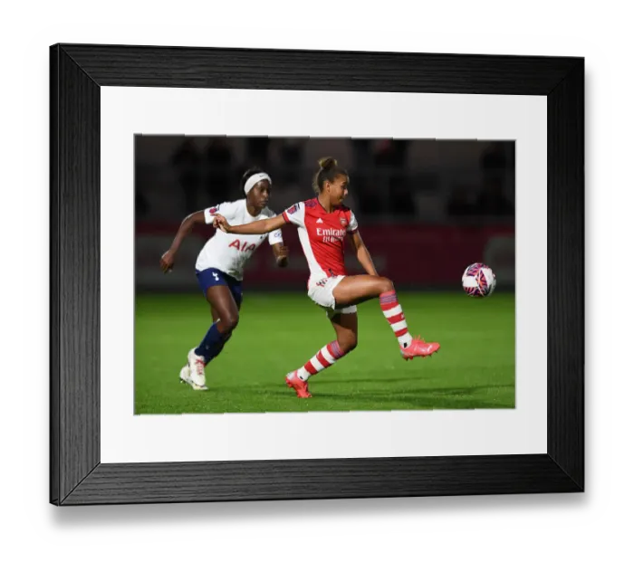 Framed Print : Arsenal Women vs. Tottenham Hotspur Women: FA Cup Quarterfinals Showdown Framed Print : Arsenal Women vs. Tottenham Hotspur Women: FA Cup Quarterfinals Showdown