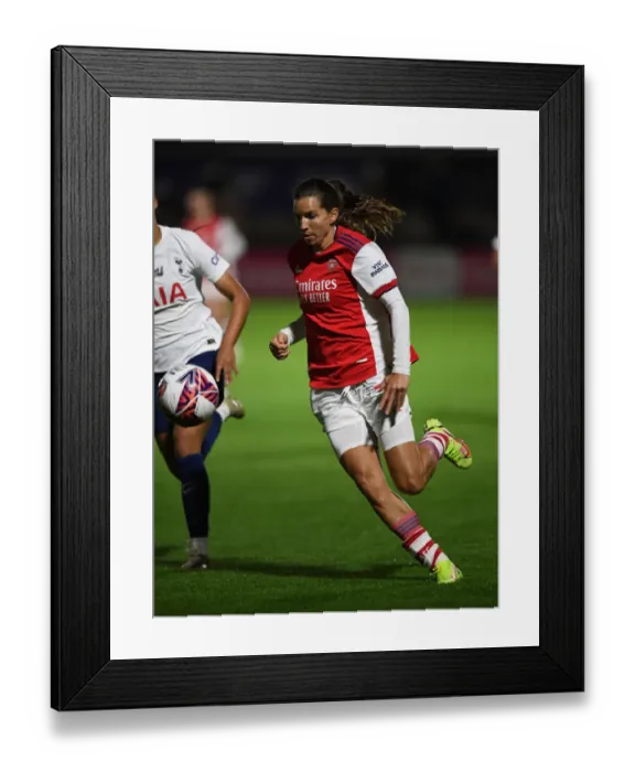 Framed Print : Tobin Heath Leads Arsenal Women in FA Cup Quarterfinal Clash Against Tottenham Hotspur