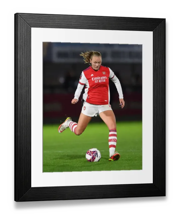 Framed Print : Arsenal Women vs. Tottenham Hotspur Women: FA Cup Quarterfinals Clash