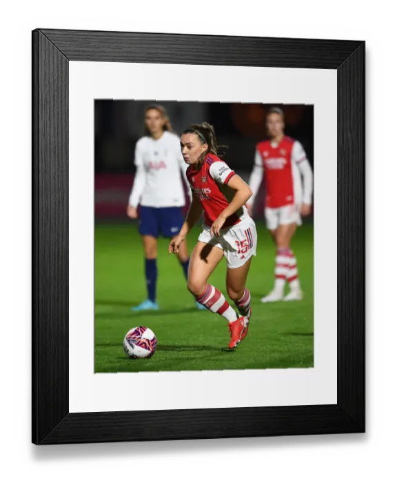 Framed Print : Arsenal Women vs. Tottenham Hotspur Women: FA Cup Quarterfinals Clash