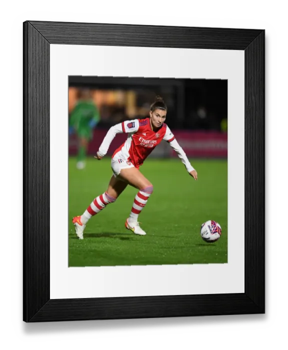 Framed Print : Arsenal Women vs. Tottenham Hotspur Women: FA Cup Quarterfinals Clash