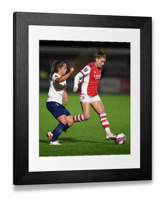 Framed Print : Arsenal Women vs. Tottenham Hotspur Women: FA Cup Quarterfinal Clash