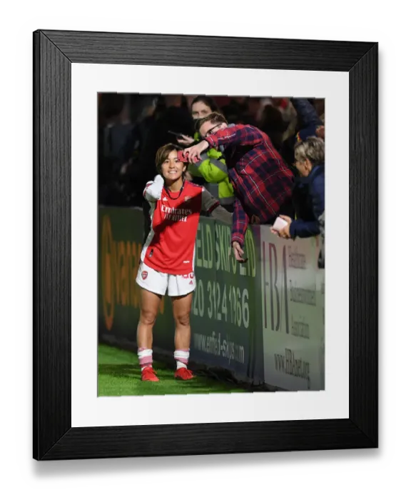 Framed Print : Mana Iwabuchi's Selfie Celebration: Arsenal Women's FA Cup Quarterfinal Victory over Tottenham Hotspur Women Framed Print : Mana Iwabuchi's Selfie Celebration: Arsenal Women's FA Cup Quarterfinal Victory over Tottenham Hotspur Women